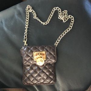 Michael Kors Gold Chain Belt Waist Bag